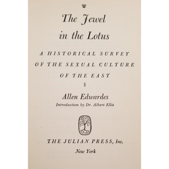 1961 The Jewel in the Lotus: Sexual Culture of the East Allen Edwardes Hardcover - Picture 4 of 7